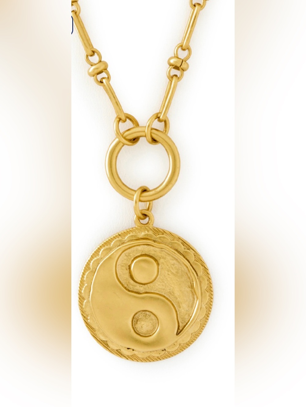 Brinker and Eliza Gold Yin Yang Pendant Necklace - Women Jewelry